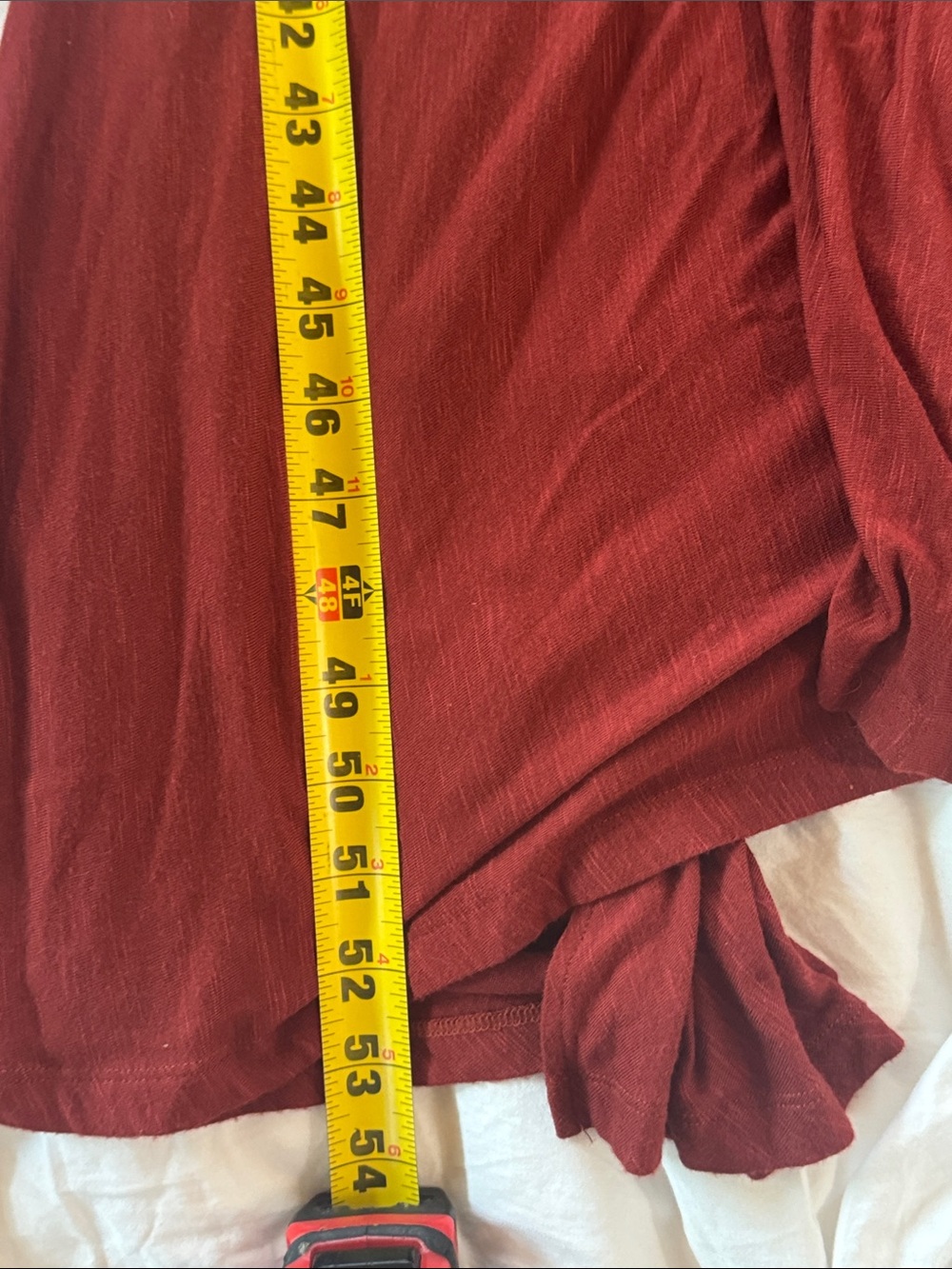 Banana Republic Rust Red V-Neck Maxi Dress - Picture 8 of 12
